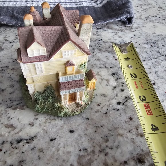 Christmas Village House LIBERTY FALLS THE CLARK MANSION - Picture 2 of 3